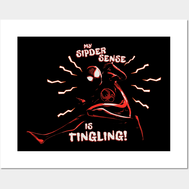 miles - sinse is tingling Wall Art by Thermul Bidean